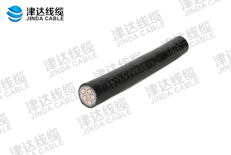 YJV22 鋼帶鎧裝交聯(lián)聚乙烯絕緣聚氯乙烯護套電力電纜 5*10㎡