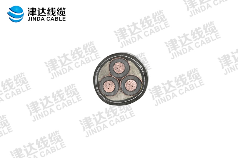 YJV22 鋼帶鎧裝交聯(lián)聚乙烯絕緣聚氯乙烯護套電力電纜 3*150㎡