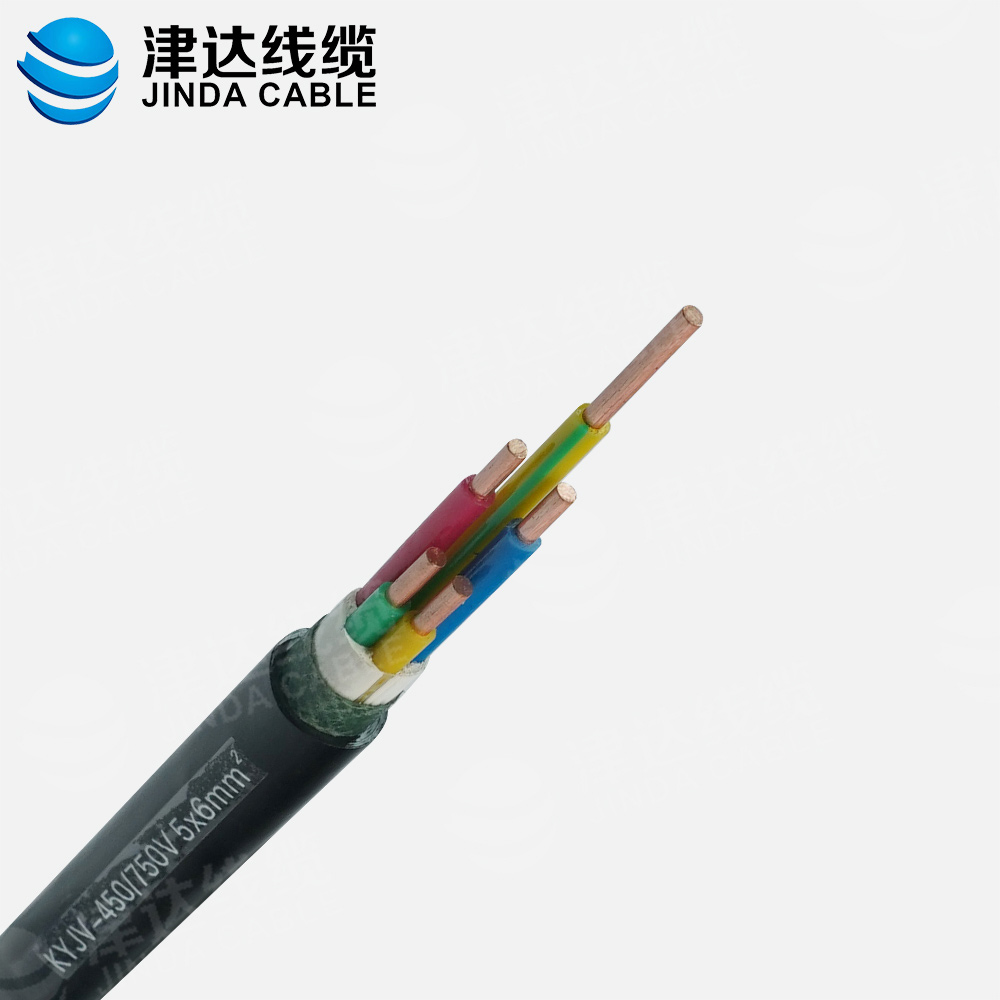 KYJV5*6交聯聚乙烯絕緣聚氯乙烯護套控制電纜